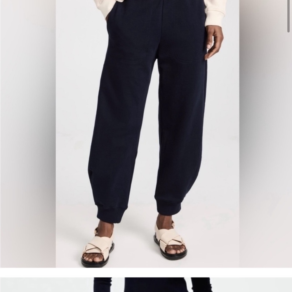 Tibi Black Track Pants